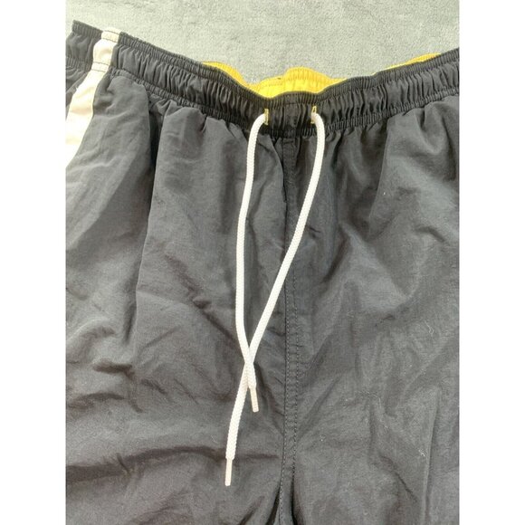 Tommy Hilfiger Swim Trunks Mens Large Blue Hilfiger 85 Mesh Lined Y2K Shorts - Picture 9 of 11